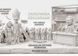 Sandiwara Dua Panggung: Ketika Kemasan Menggantikan Sistem